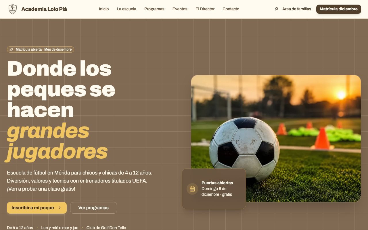Captura de la portada de lolopla.es